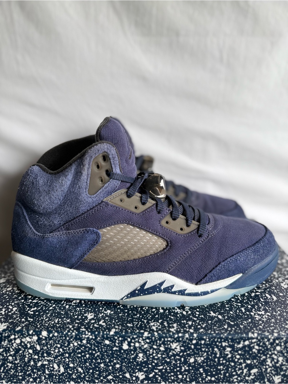 AUTHENTIC Jordan 5 Retro Georgetown Midnight Navy size 11 FD6812-400 2023 USED